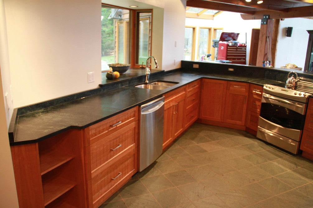 Denman Island, BC - Emerald Soapstone (oiled)