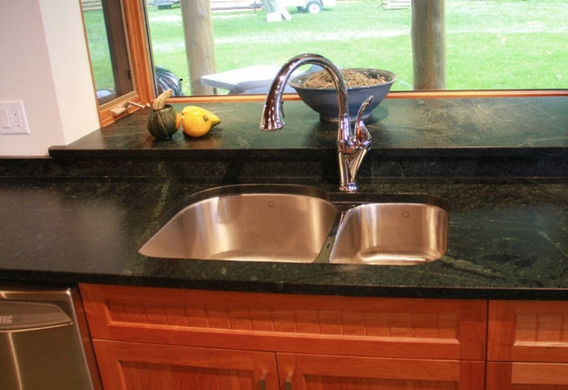 Denman Island, BC - Emerald Soapstone (oiled)