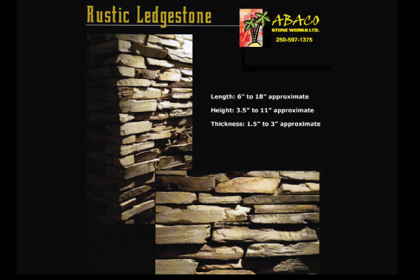 Rustic ledgestone