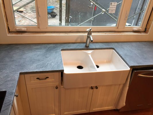 Courtenay, BC - Grey Soapstone, Unoiled