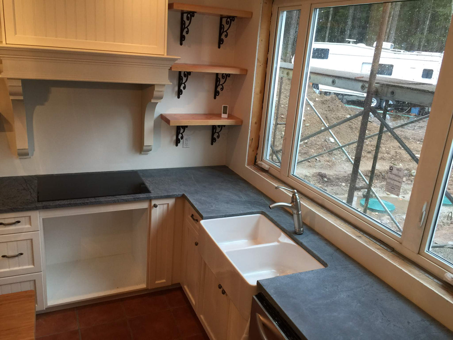 Courtenay, BC - Grey Soapstone, Unoiled