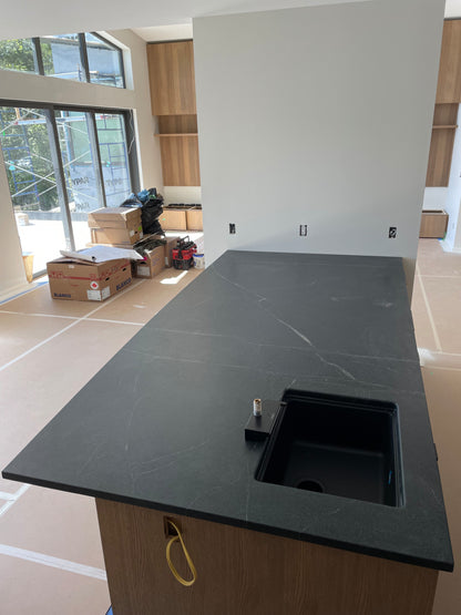 Sproat Lake - Black Soapstone (oiled)