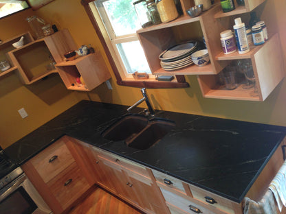Powell River, BC - Grey Soapstone (oiled)