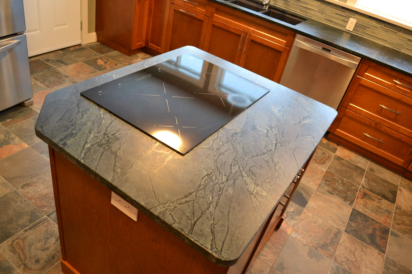 Seal Bay, BC - Silver Soapstone (oiled)